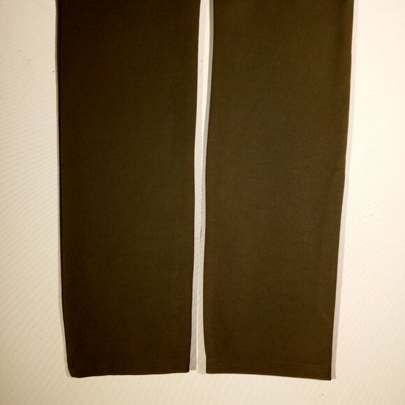 SPANX Pants Large Olive Green Style 20214R Ponte Ankle Pull-On Pockets EUC - Picture 9 of 11